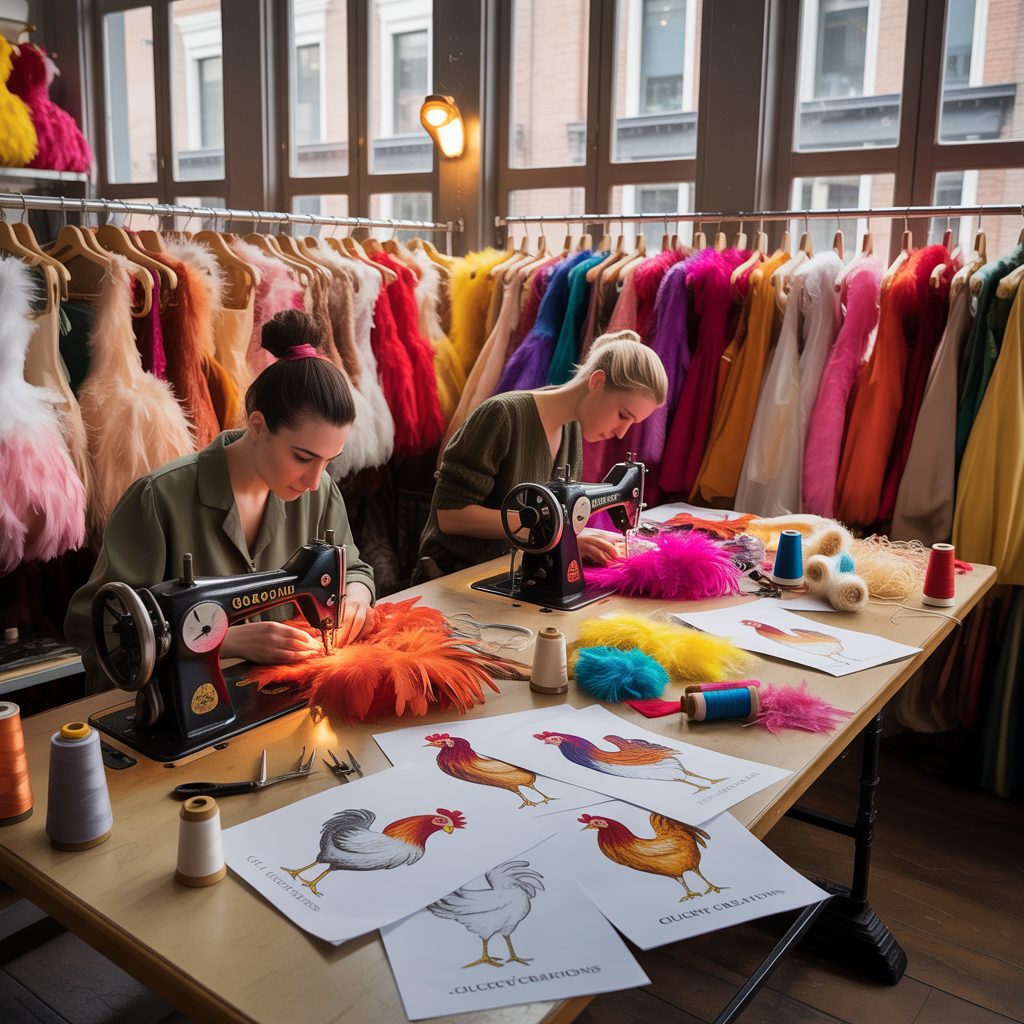 Costume workshop with designers