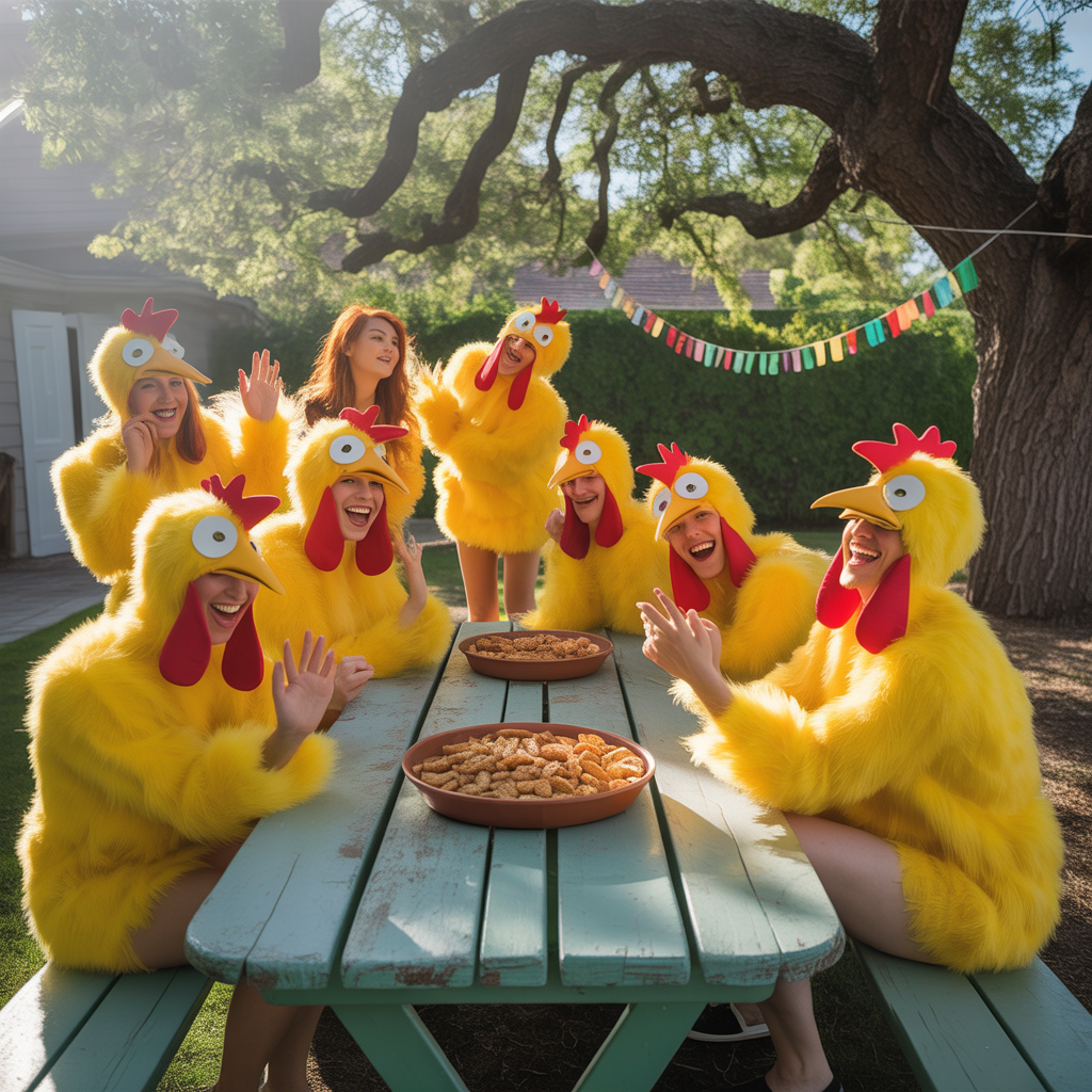 Our first Chicken Road party