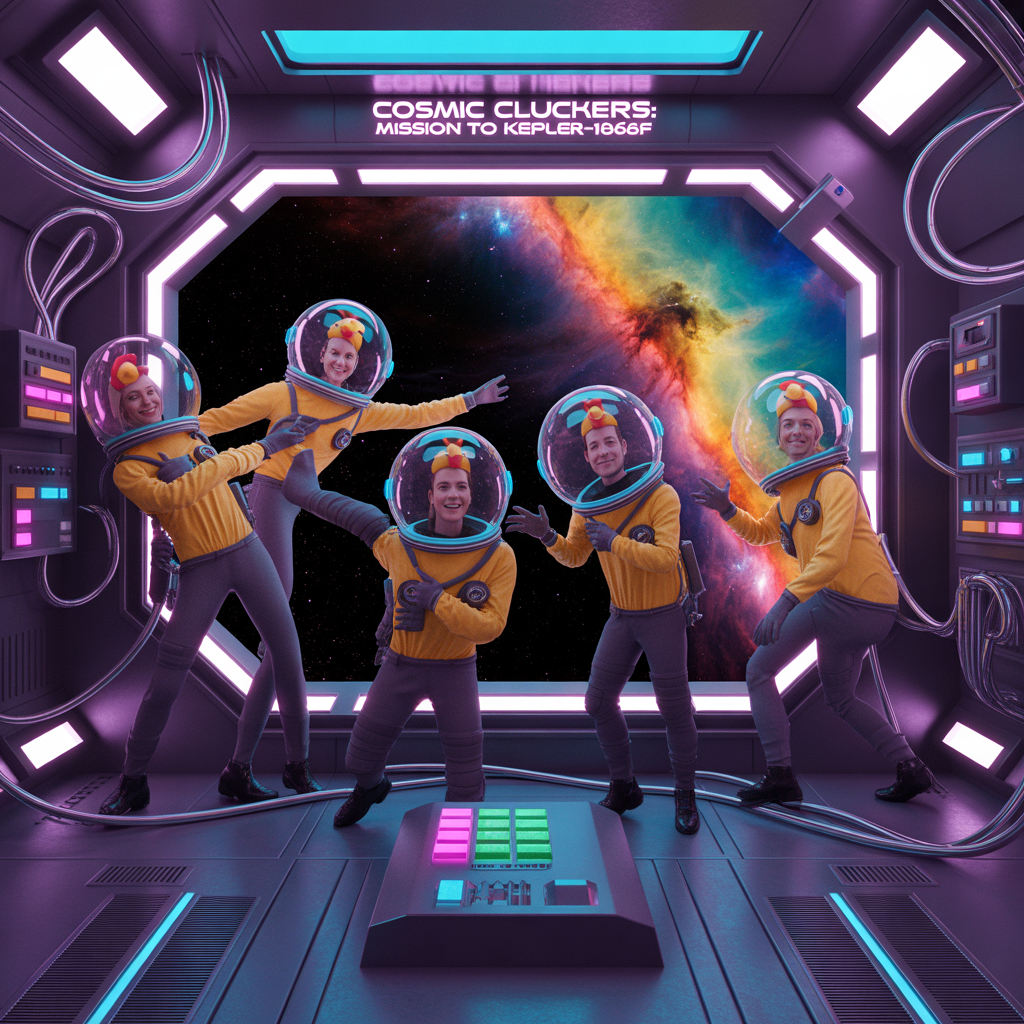 Sci-Fi Adventure: Cosmic Chicken
