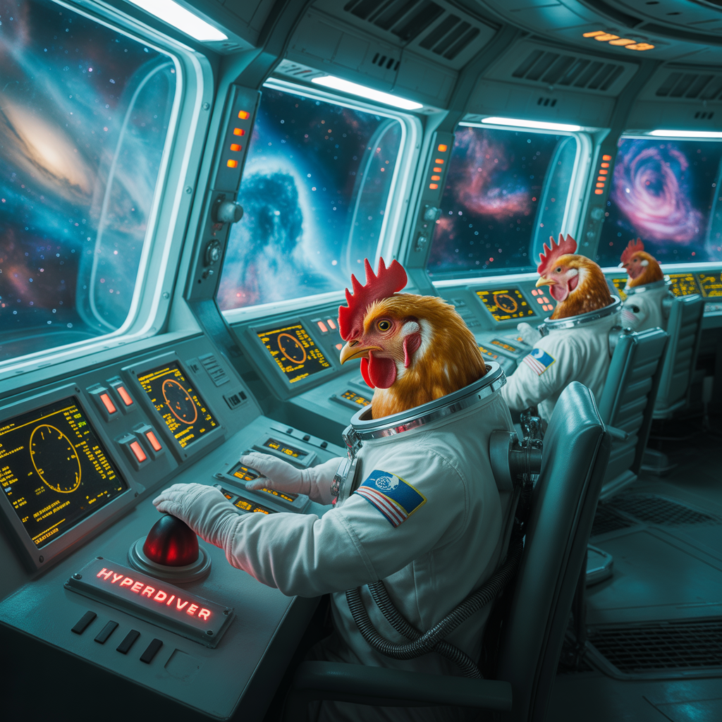 Spaceflight of Feathers